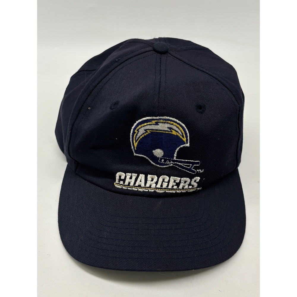 Vintage San Diego Chargers Starter NFL Snapback Hat Navy Blue Eastport